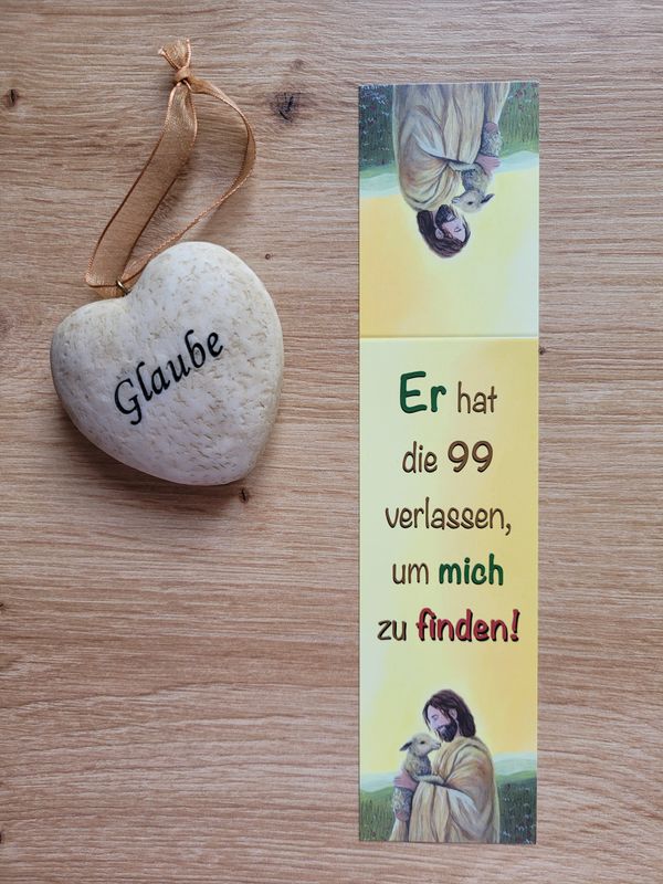 5er Pack Lesezeichen Jesus und das Lamm