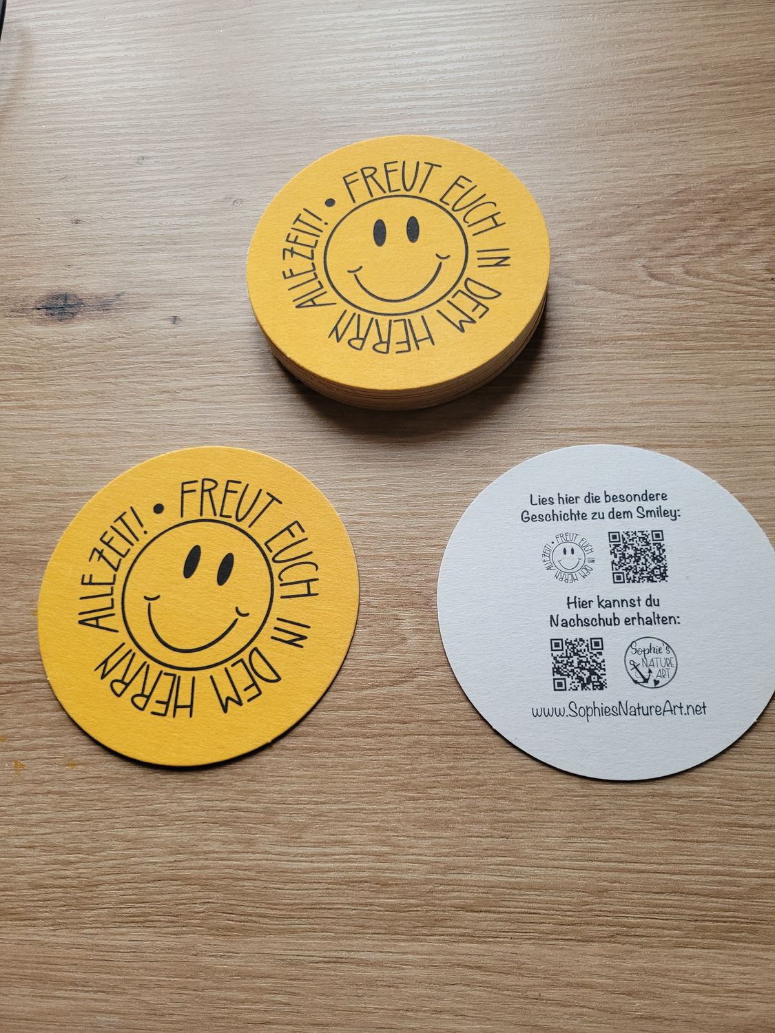 Untersetzer "Freude"