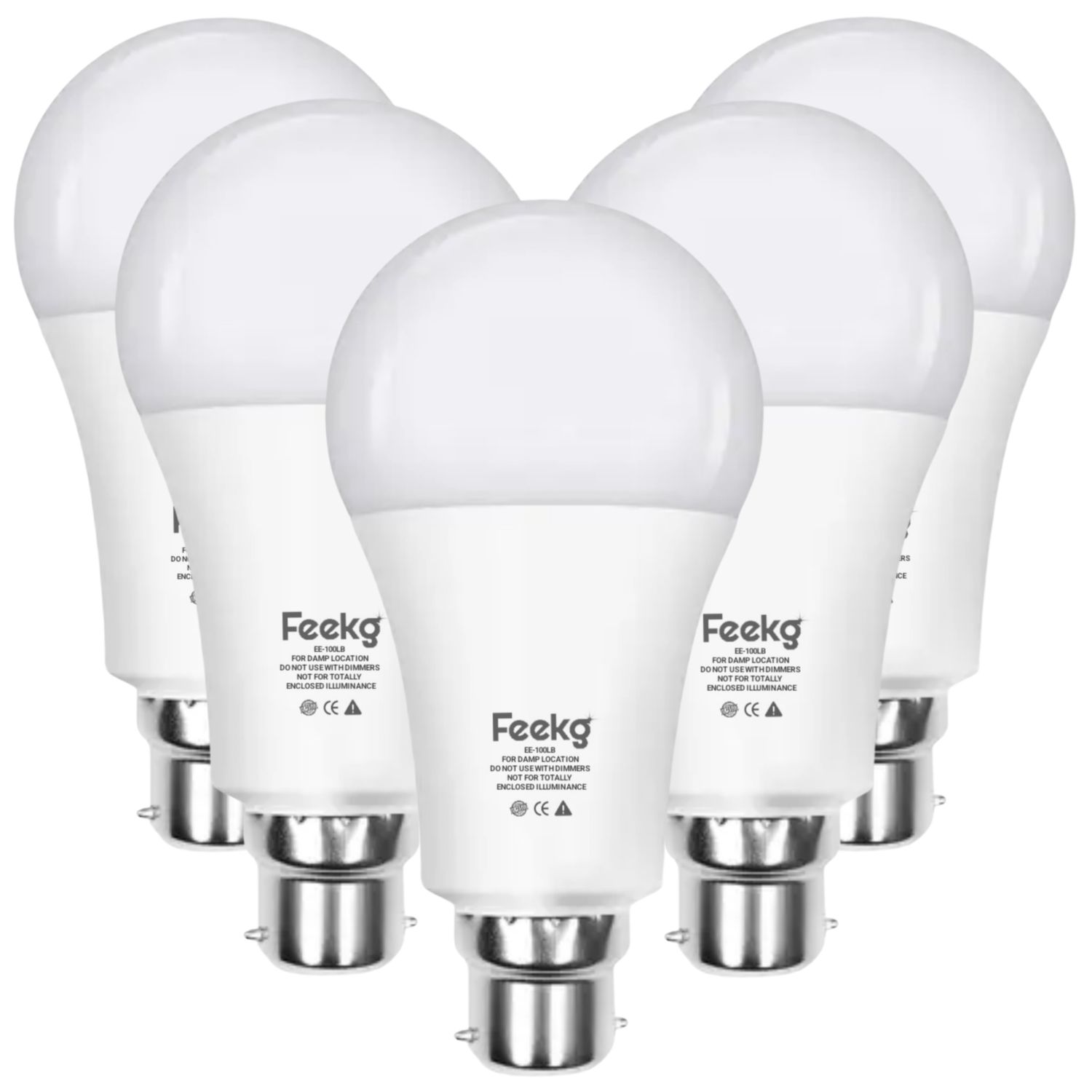 5 Packs of Super Bright Smart Bulb