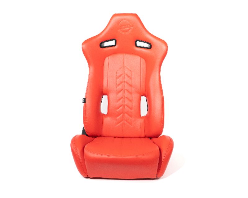 "The Arrow" NRG Sports Vinyl Seat Maroon w/ Maroon Stitch plus Pressed NRG logo
