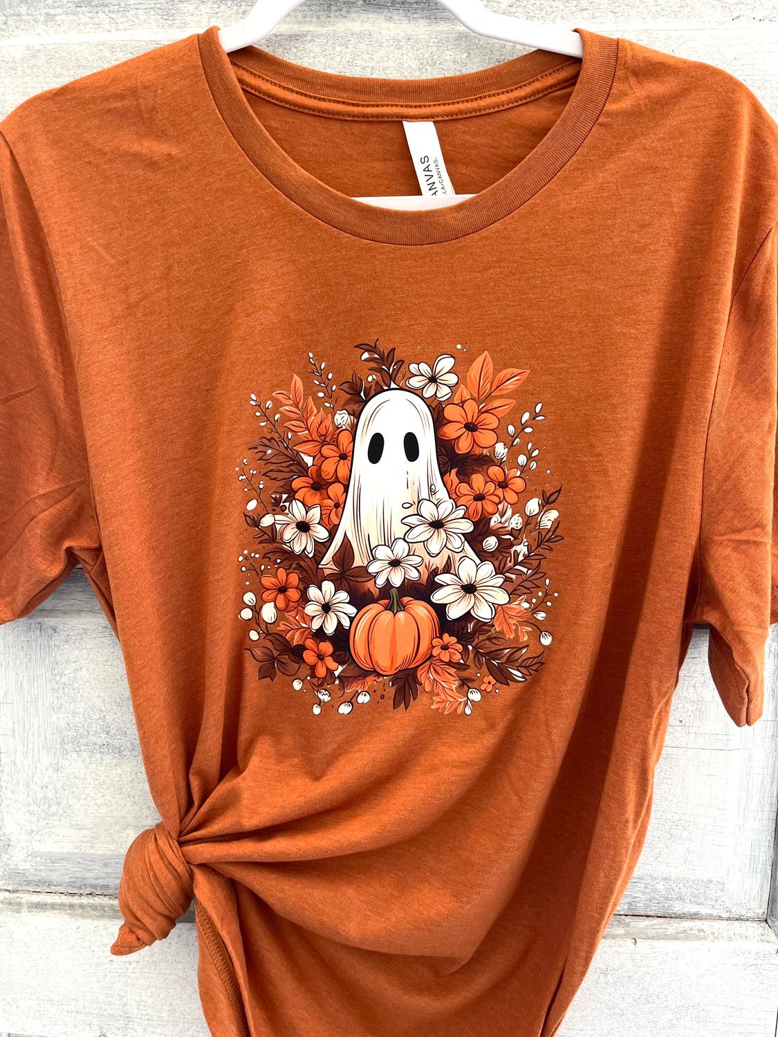 Cute Ghost with Floral