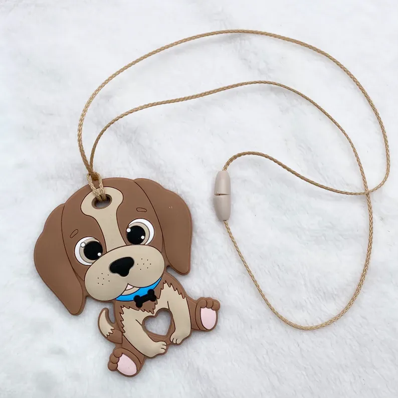 sensorische Kauketten, Beissketten mit Wunschmotiv für Autismus