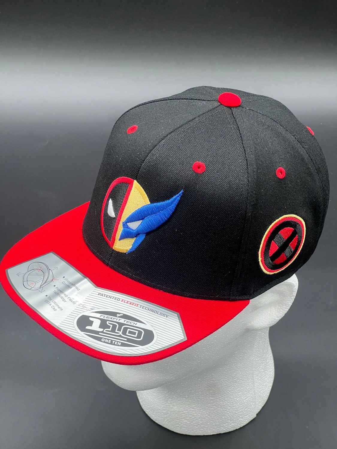 Wolverine &amp; Deadpool Marvel X-Men Hat | Superhero Anti-Hero Cap | Embroidered Custom Snapback