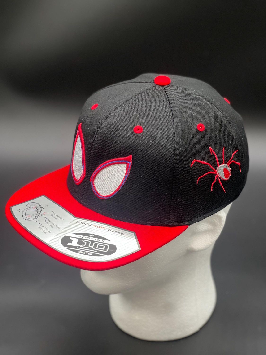 Spider-Man Eyes Hat | Marvel Web-Slinger Embroidered Cap | Custom Adjustable Snapback