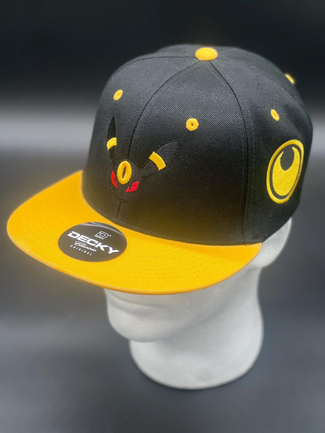 Umbreon Pokémon Hat | Dark Type Eeveelution | Gaming Streetwear