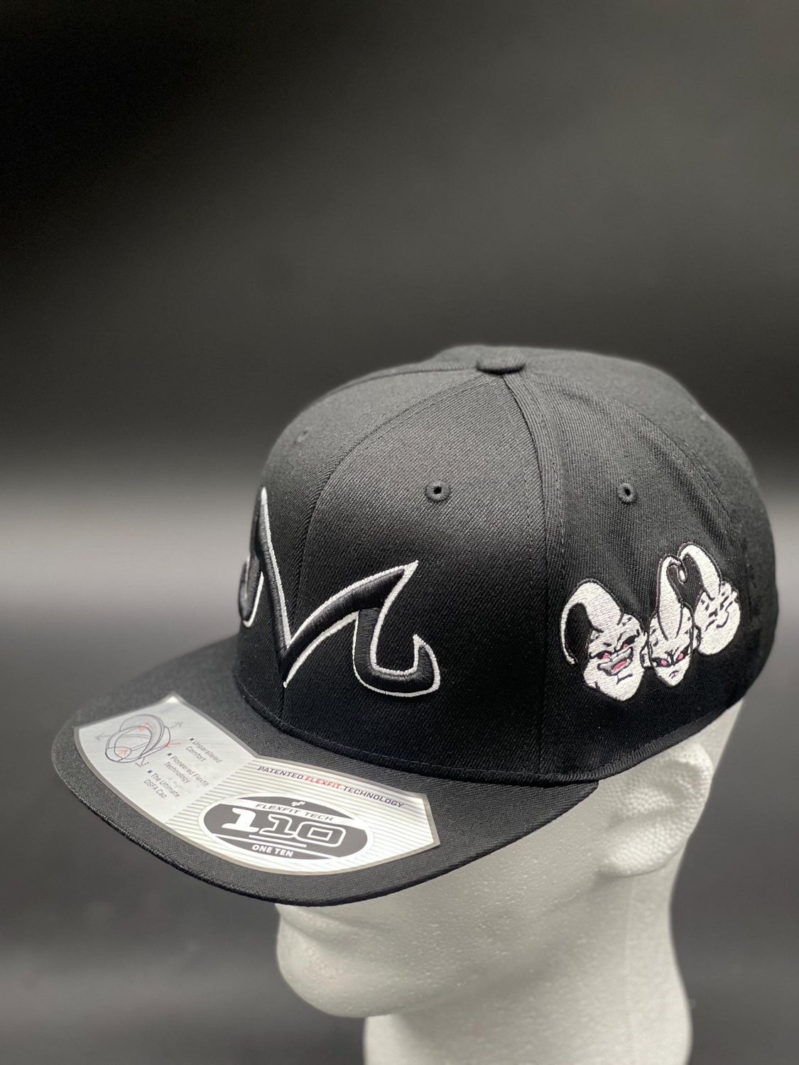 Dragon Ball Z Majin Buu Hat | Embroidered DBZ Snapback | Anime Cap