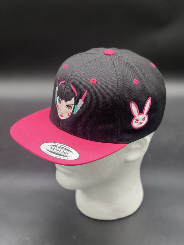 D.Va Overwatch Inspired Hat | Nerf This! Embroidered Snapback | Gamer Gift | Anime Streetwear