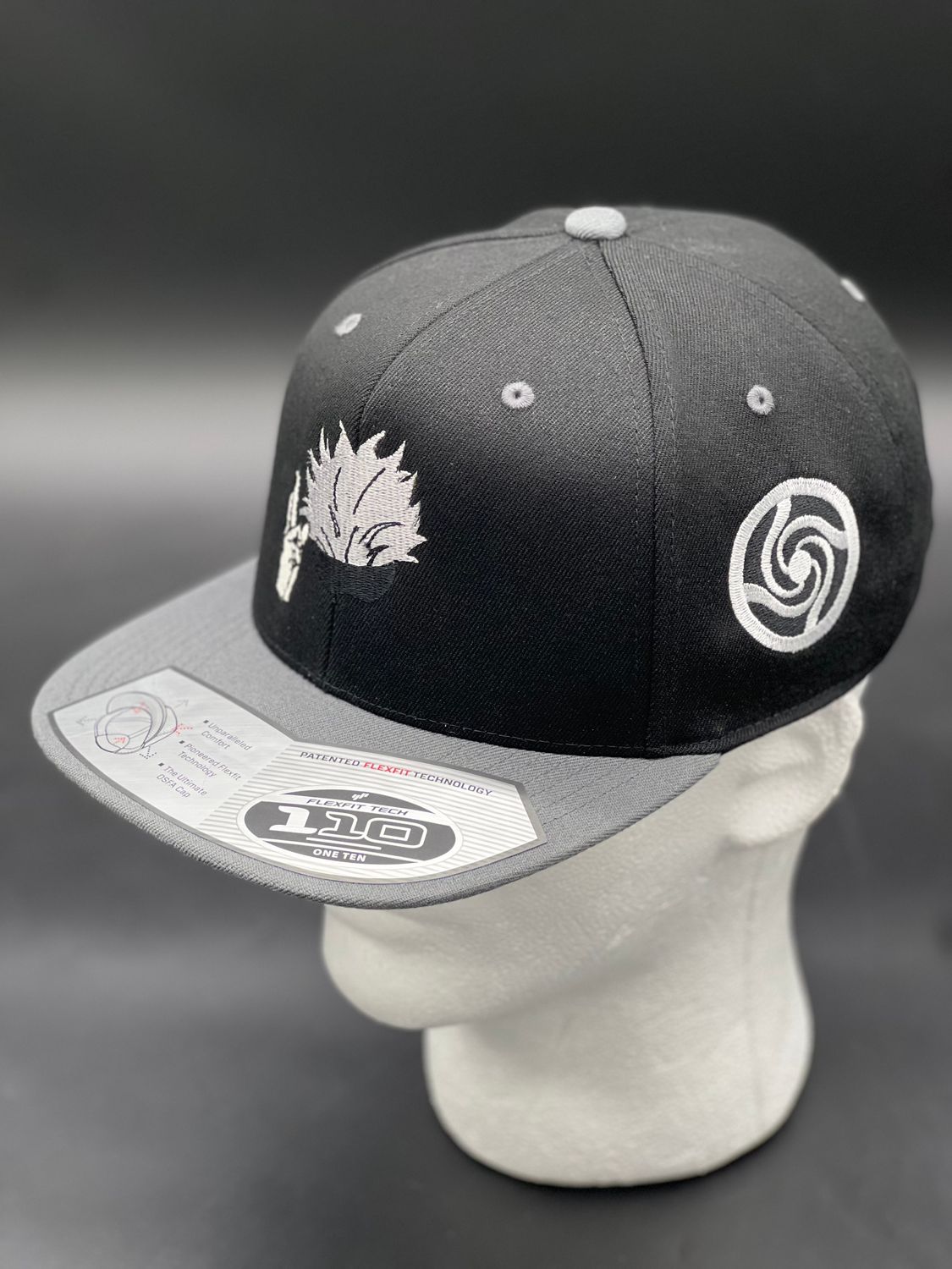 Satoru Gojo Inspired | Custom Embroidered Snapback Hat | Jujutsu Kaisen Anime Streetwear | Manga Gift