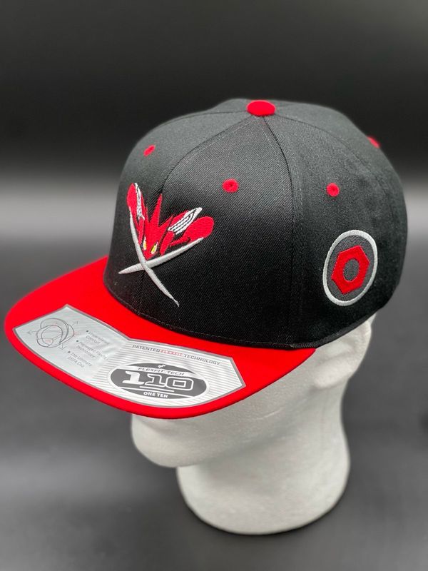 Scizor Inspired Embroidered Snapback Hat | Custom Pokémon Streetwear | Holiday Gift for Gamers &amp; Collectors | Flexfit 110 Cap