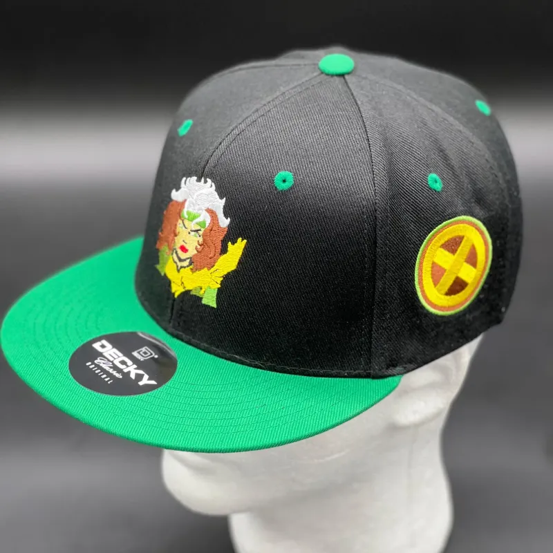 X-Men Rogue Hat | Southern Belle Mutant Cap | Marvel Hero Embroidered Snapback