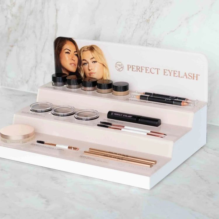 Brow Display con material de uso y venta incluido