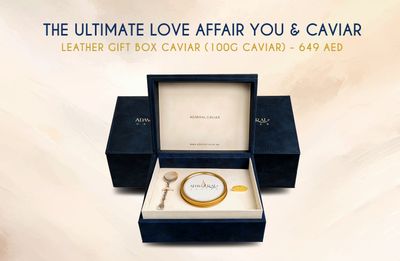 Leather Gift Box Caviar (100g Caviar)