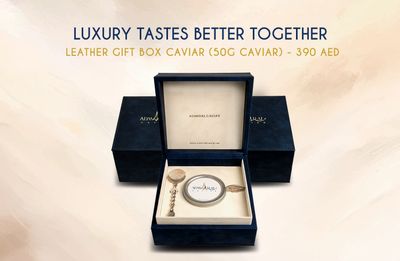 Leather Gift Box Caviar (50g Caviar)