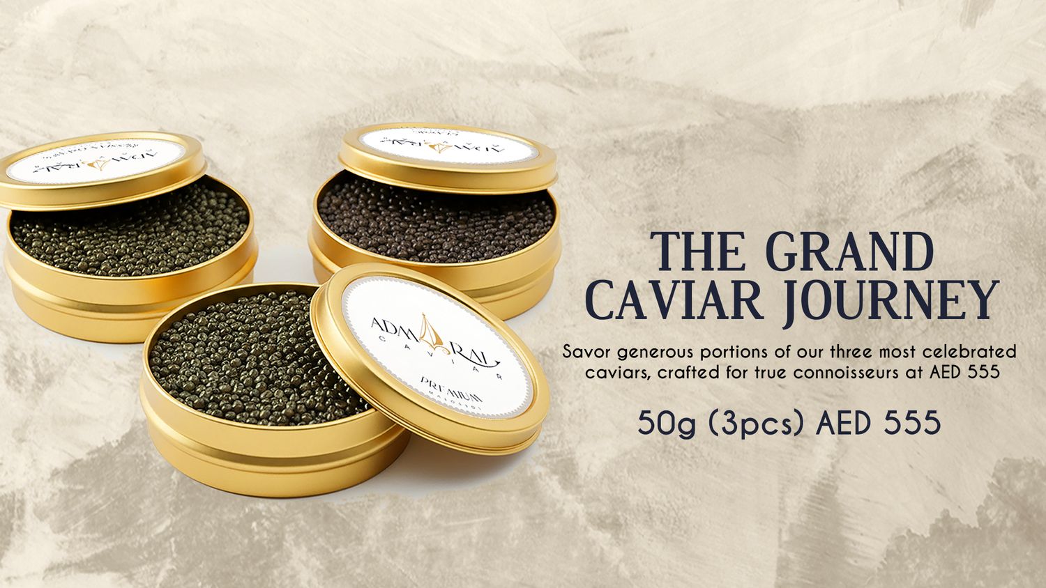 The Grand Caviar Journey - 150g
