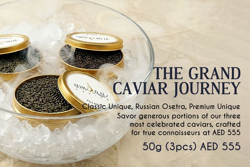 The Grand Caviar Journey - 150g The Grand Caviar Journey - 150g