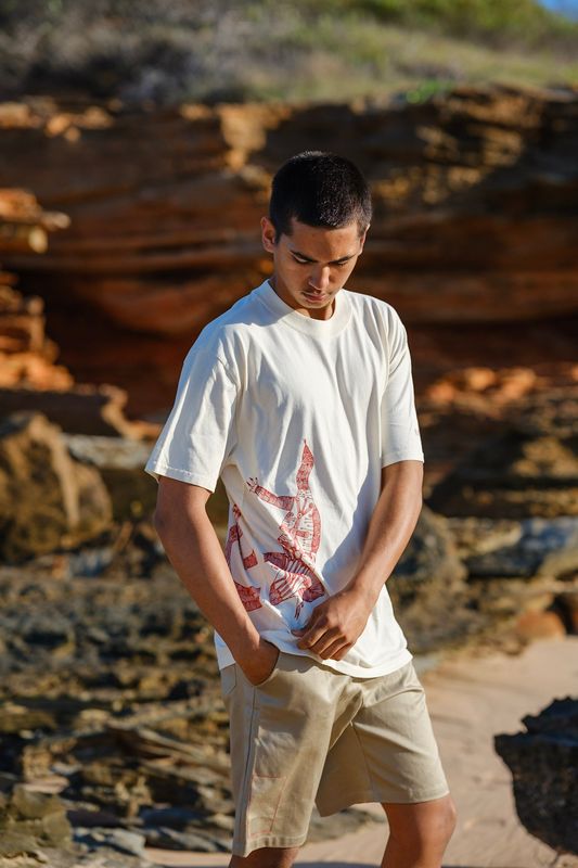 KARIYELI MANYA - Goanna -  Heavy Faded Tee