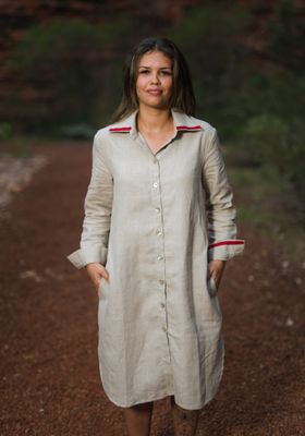Hemp Shirt Dress