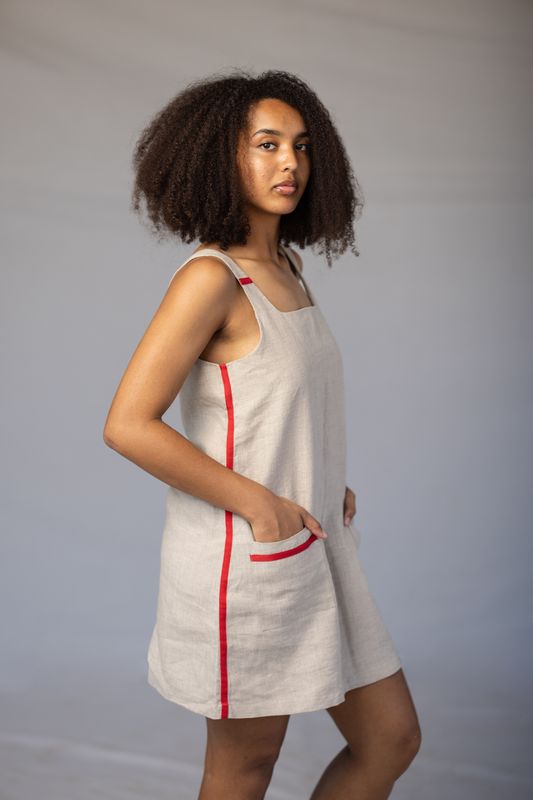 Hemp Mini Dress