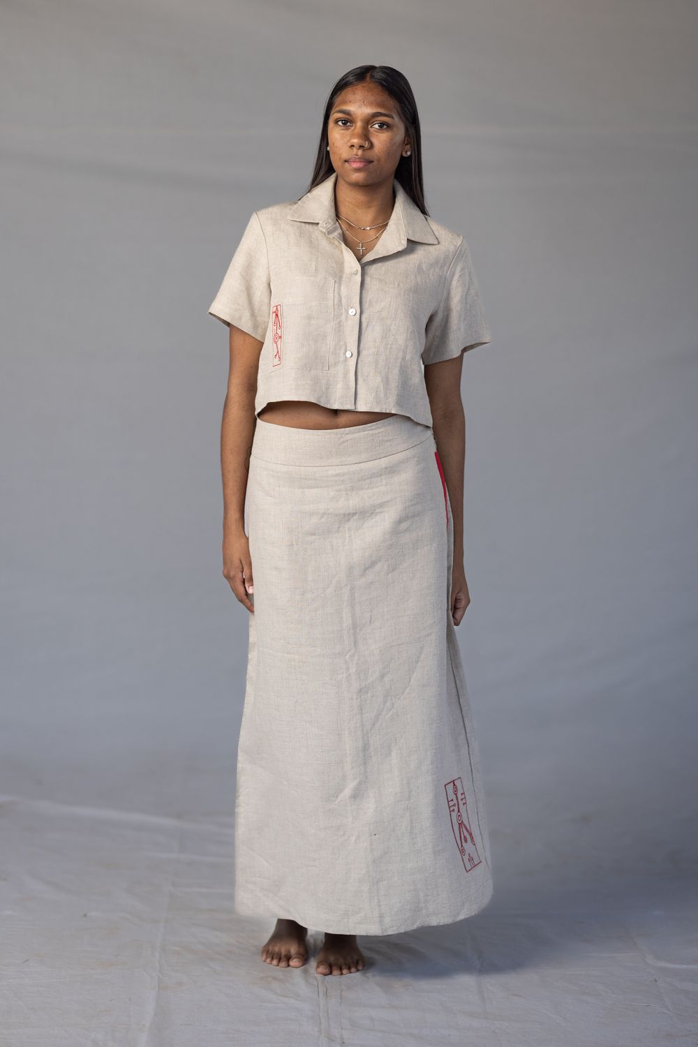 Hemp Long Skirt