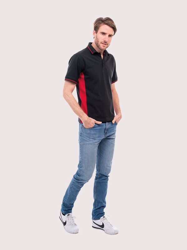VVC / Douglas Polo Shirt with embroidered badge - Two Tone - 5 colour choices