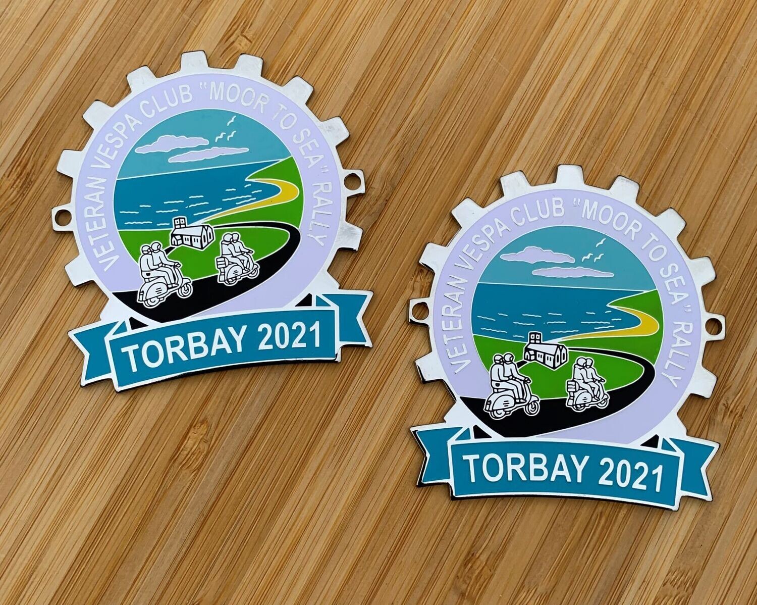 Torbay 2021 Rally Cog Badge