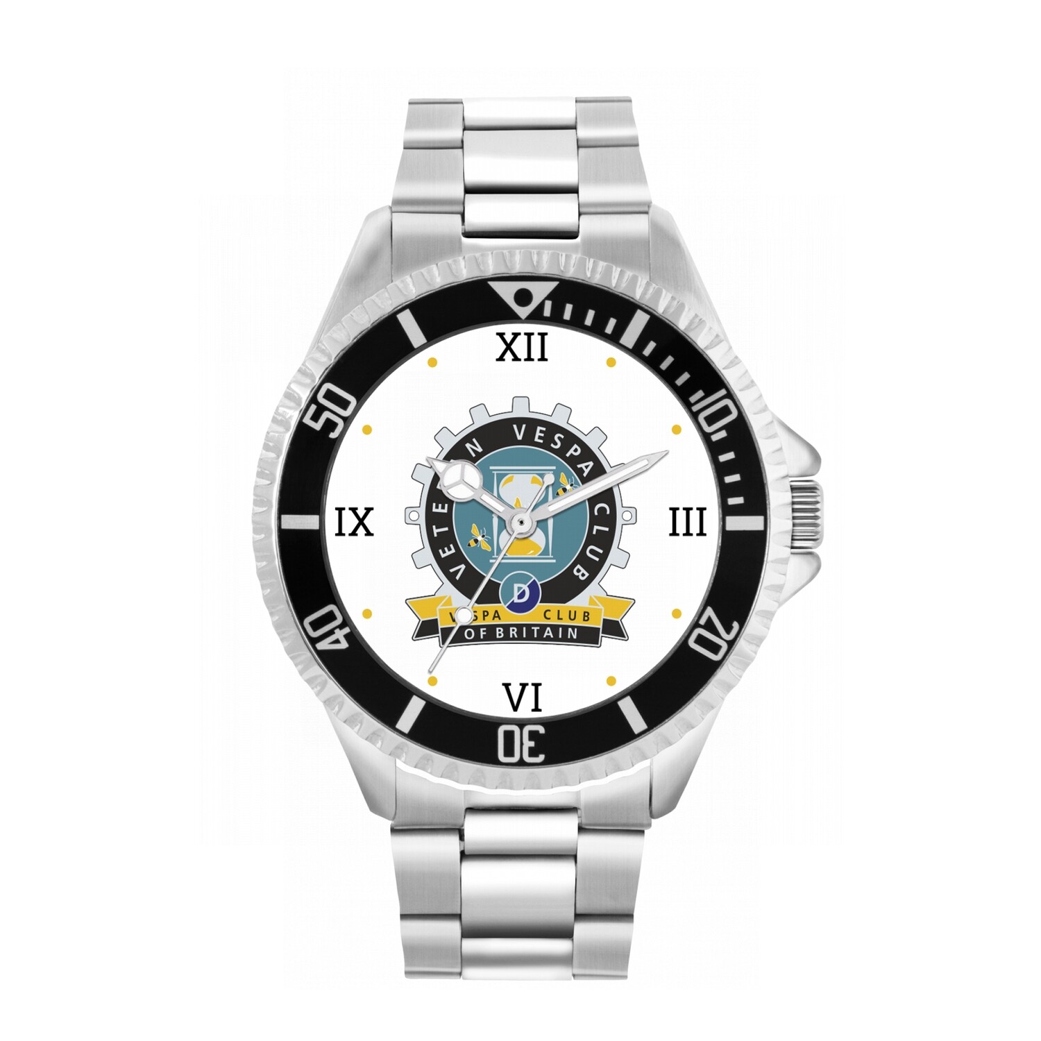 VVC Stainless Steel Watch &amp; Strap