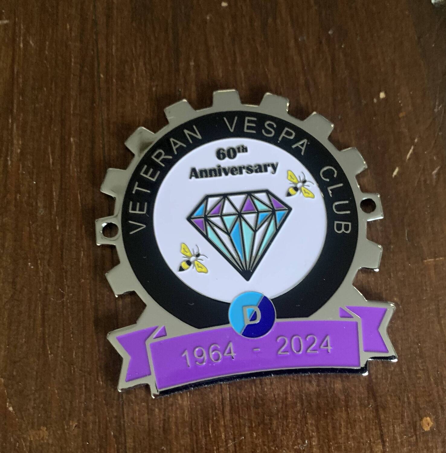 Diamond Anniversary Cog Badge