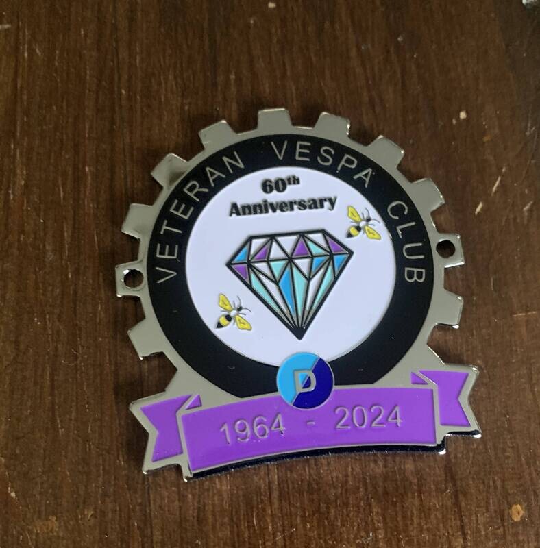 Diamond Anniversary Cog Badge