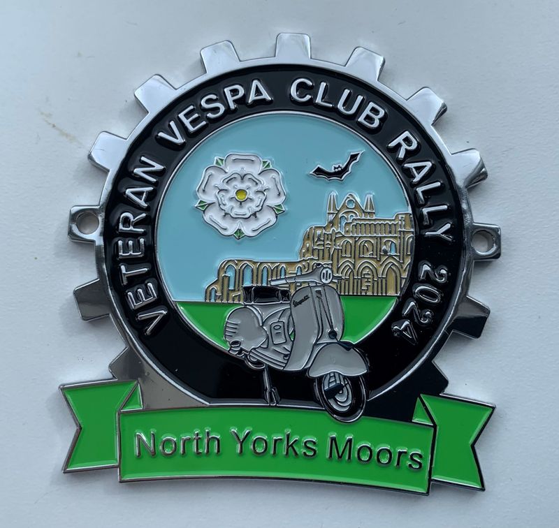 North Yorkshire Moors Rally Cog Badge