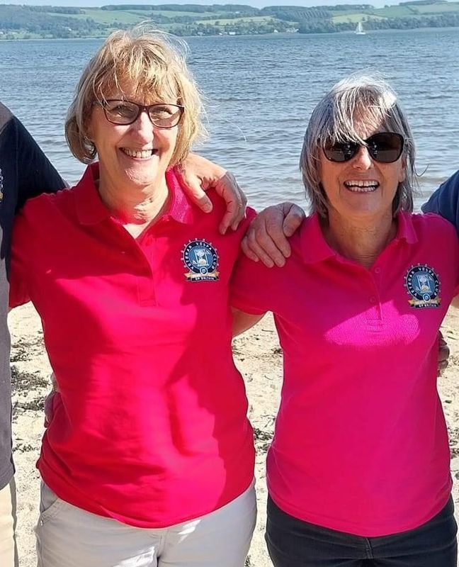 Ladies VVC / Douglas Polo Shirt with embroidered badge - 10 colours available