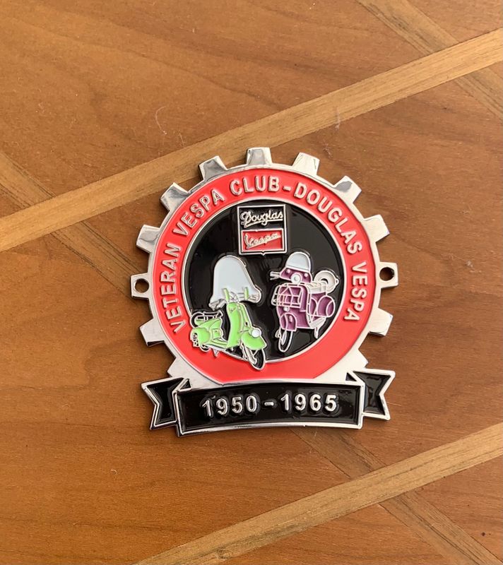 Douglas Vespa Anniversary (1950-1965)  Cog Badge