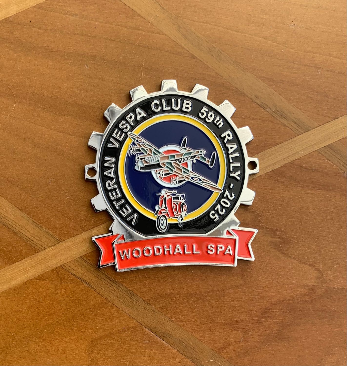 Woodhall Spa Rally Cog Badge