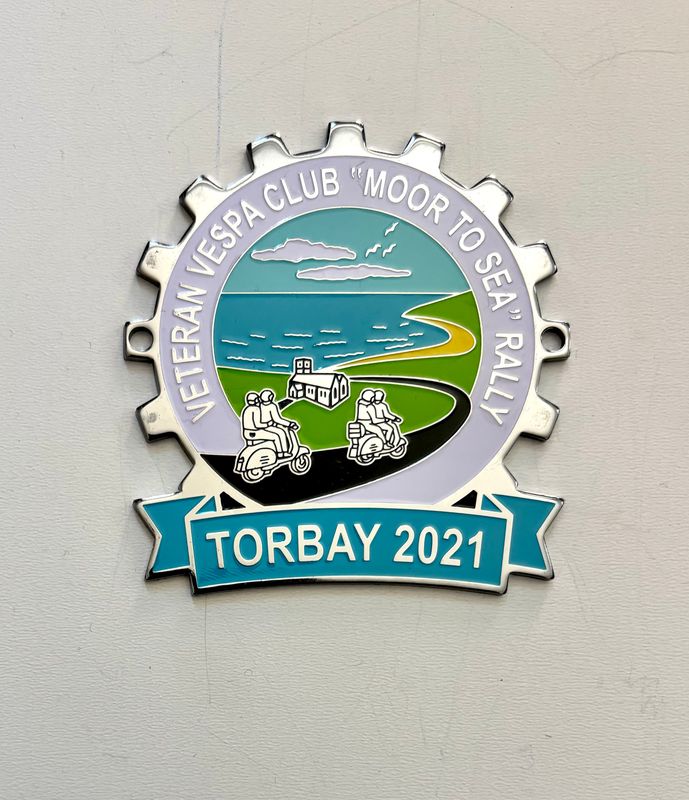 Torbay 2021 Rally Cog Badge