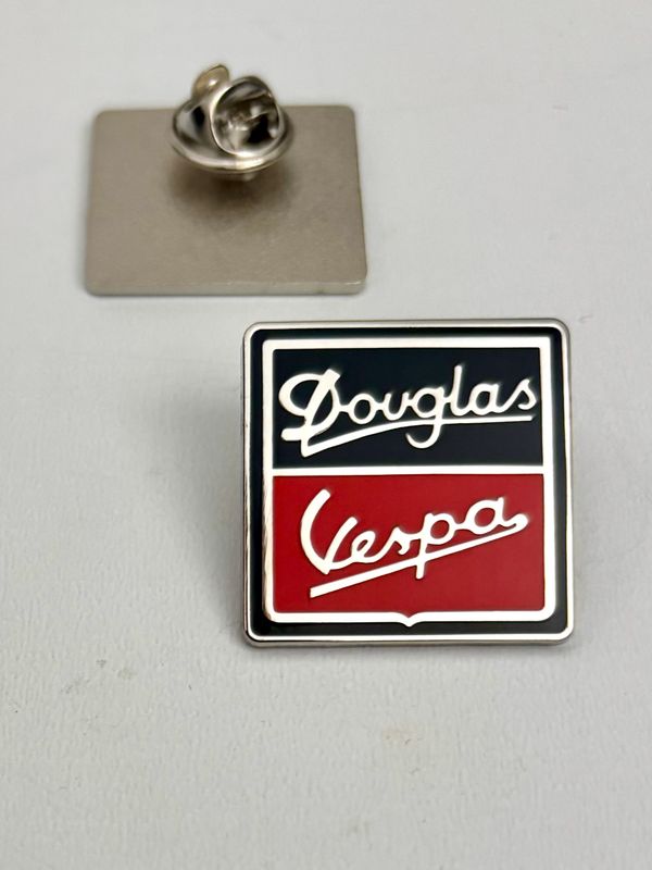 Douglas pin badge
