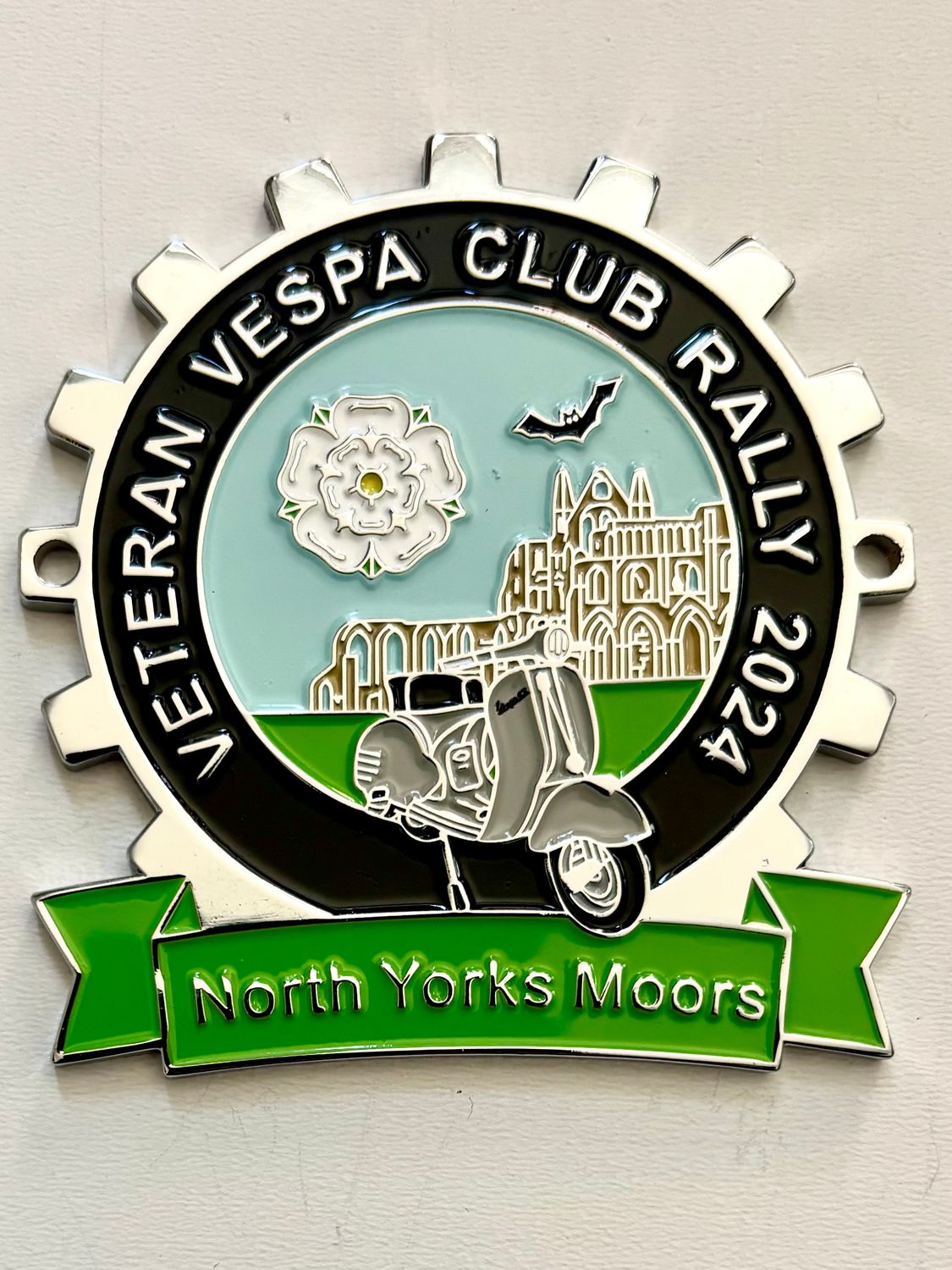North Yorkshire Moors Rally Cog Badge