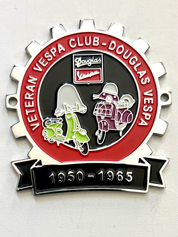 Douglas Vespa Anniversary (1950-1965)  Cog Badge