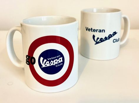 go Veteran Vespa Club Ceramic Mug
