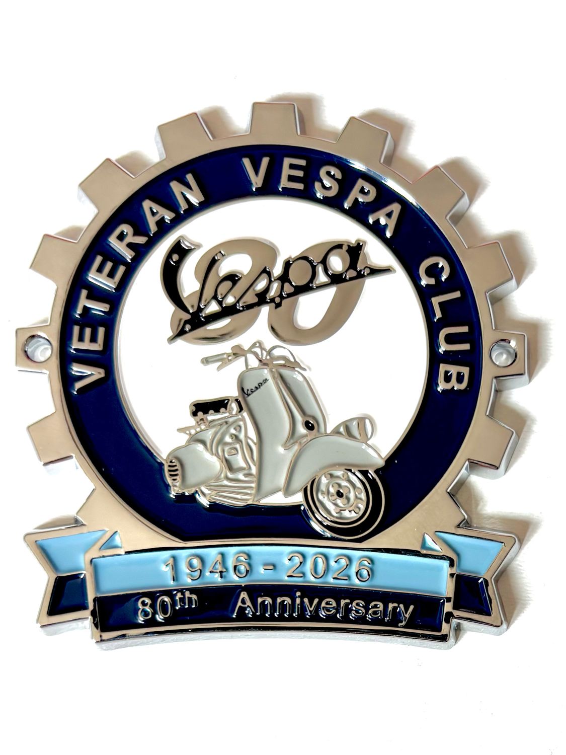 Vespa 80th Anniversary Cog