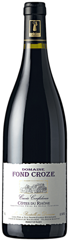 Fond Croze Côte du Rhône bio 75cl