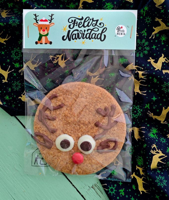 Galleta felicitación Navidad
