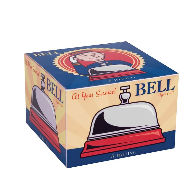 A retro style desk bell. At your service!
