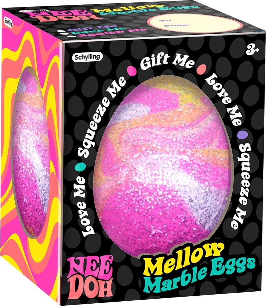 Nee Doh Mellow Marble Egg