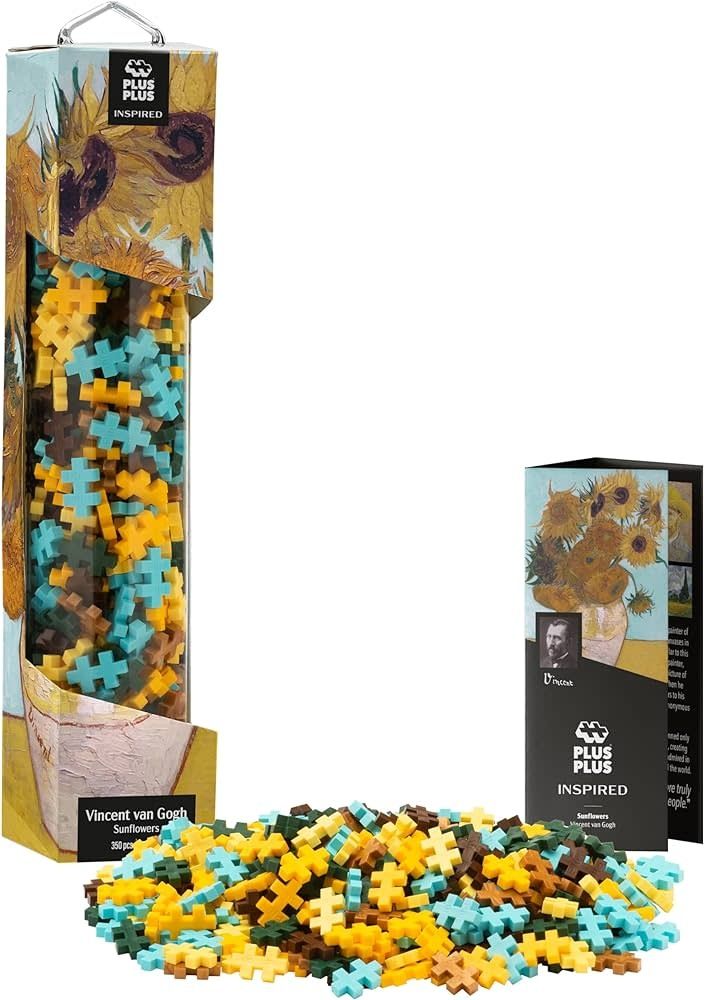 Plus Plus Inspired - Van Gogh Sunflowers