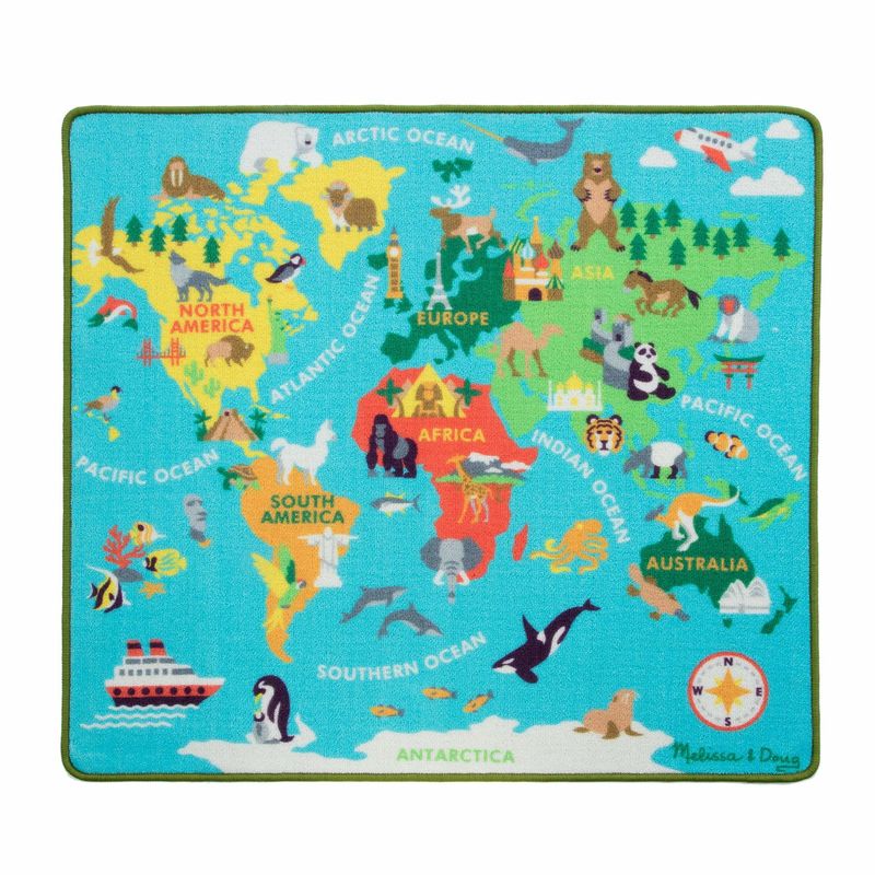 Round the World Travel Rug