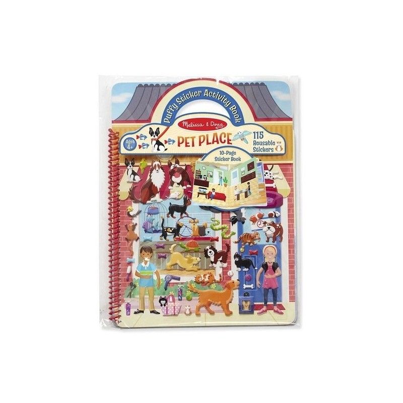 Puffy Sticker Activity Book - Pet Place
