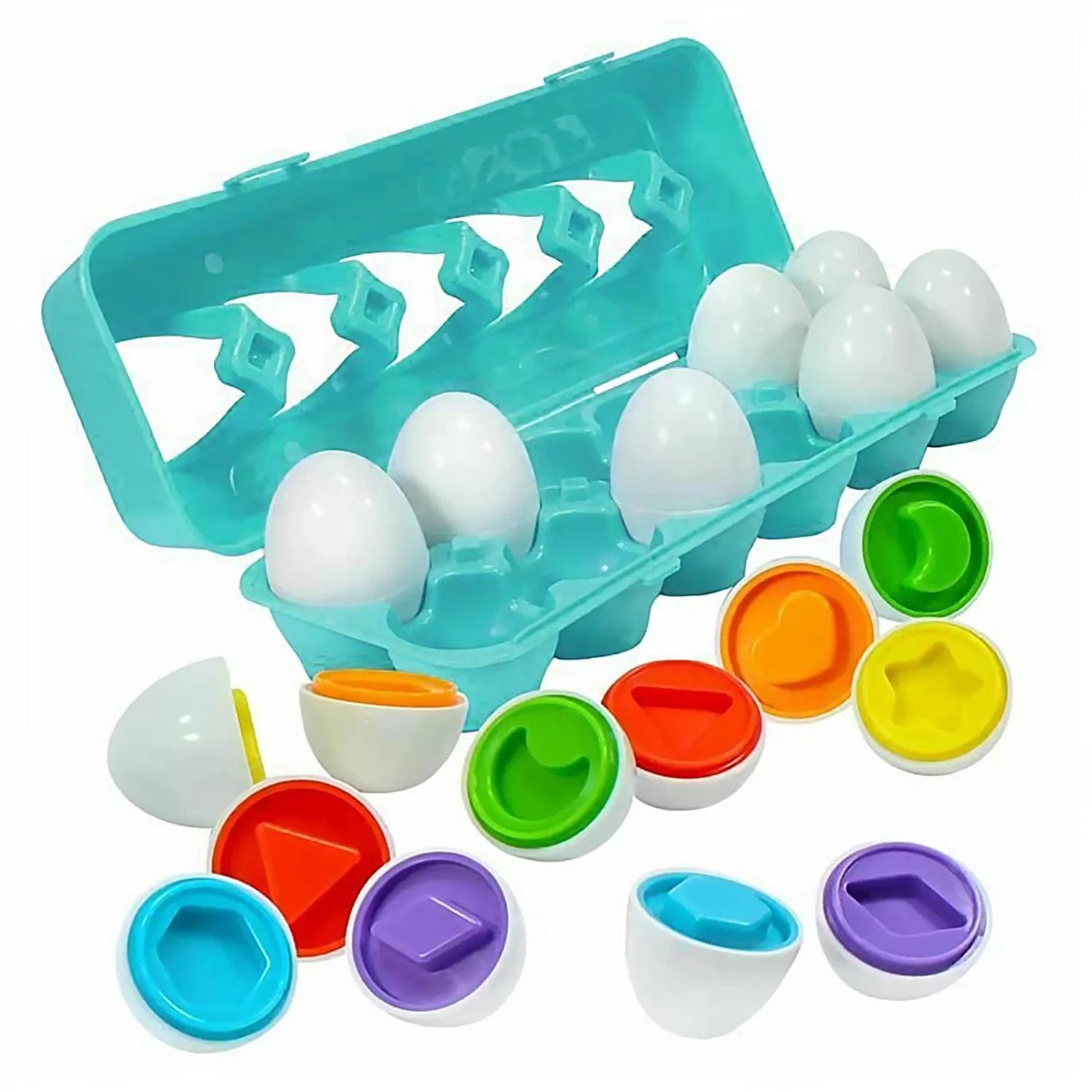 Shape &amp; Color Puzzle Eggs