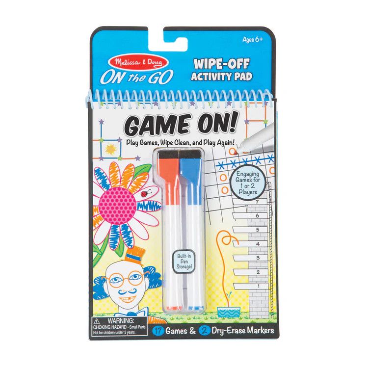 On the Go Wipe Off Activity Pad