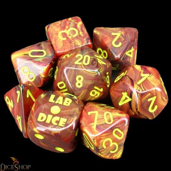 Dice - Underworld Yellow