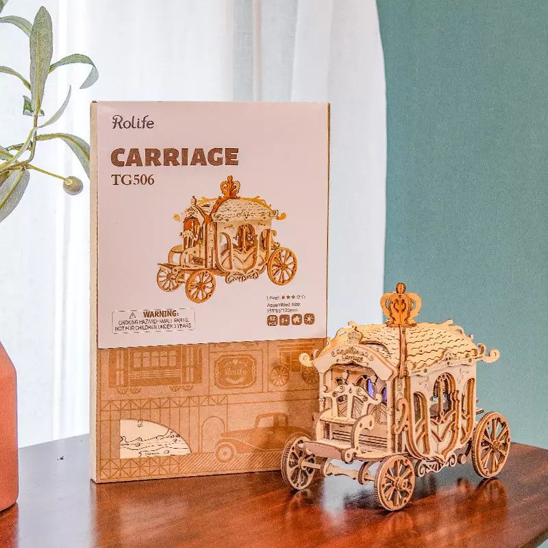 Rolife Wooden Puzzle - Carriage