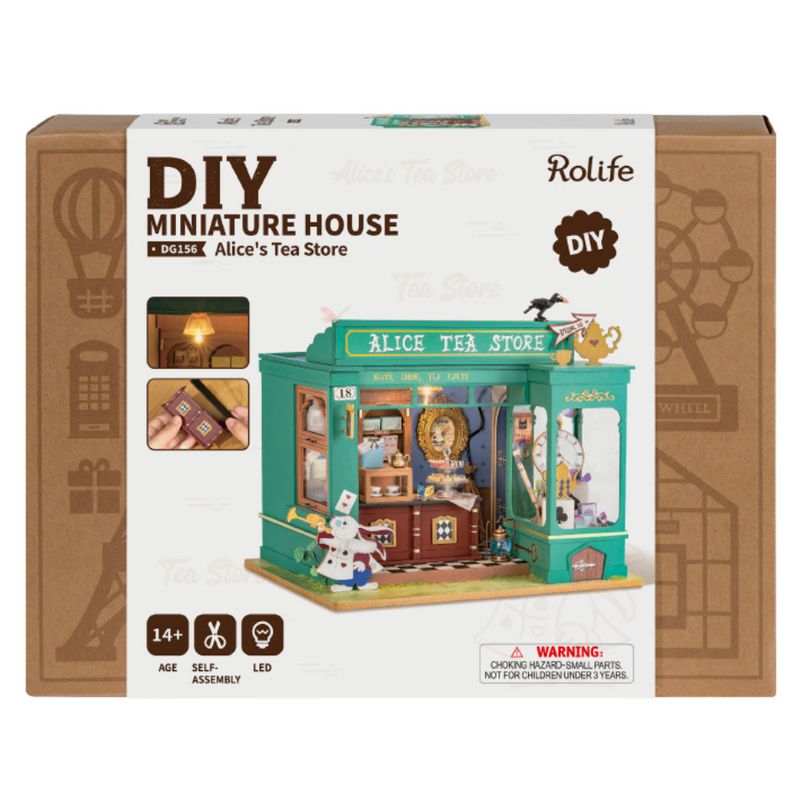 Rolife DIY Miniature House - Alice's Tea Store